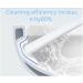 Spactz 60 Counts Upgraded Toilet Brush Wand Disposable Toilet Cleaning Wand Refills Bowl Scrubbers Heads Easy to Use 60X - Buy Online on GoSupps.com