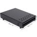 Coffee Grind Knock Box - Stainless Steel Powder Drawer for Home & Shop - Black - Buy Online on GoSupps.com