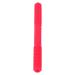 Hollow Teething Tube for Babies - Soft Silicone Chew Toy with Cleaning Brush (Red) - Buy Online on GoSupps.com