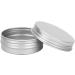 Guindxan 96pcs 30ml Silver Aluminum Round Lip Balm Containers Storage Jars Tins with Screw Cap - Buy Online on GoSupps.com