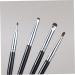Mikinona 4pcs Eyeliner Brush Eye Brush for Makeup Eye Precision Brush Black Makeup Brush - Buy Online on GoSupps.com