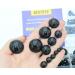 154pcs Black Solid Plastic Safety Eyes with Washers for DIY Crafts - Teddy Bear Dolls, Plush Animals, Puppets - 1Box - 12 Sizes - Buy Online on GoSupps.com