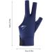 Premium Billiards Pool Gloves - Breathable 3-Finger Elastic Sports Gloves for Left & Right-Handed Players - Perfect for Cue Sports - Buy Online on GoSupps.com