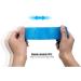 Dewedrt Yellow Sport Self Adhesive Elastic Bandage Wrap Tape for Knee Support Pads Finger Ankle Palm - Buy Online on GoSupps.com