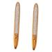 POPETPOP 2pcs Self Adhesive Mascara Eyeshadow Pencil Natural Matte Eyeliners No Blooming Eyeliner Cosmetic 1 count (Pack of 1) Goldenx2pcs