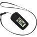 Flintronic 3D Pedometer - Accurate Step Counter for Walking Sports & Fitness | Lightweight Easy-to-Use | Ideal for Seniors & Kids | A-black with Clip Lanyard - Buy Online on GoSupps.com