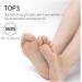 DEAVER Silicone Toe Protector - Small | Gel Lined Toe Sleeve for Pressure Pain Relief | Corns & Calluses Remover | 1 Pc - Buy Online on GoSupps.com