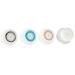 Clarisonic Brush Head Replacement Set Compatible with Mia 1 Mia 2 Mia Fit Alpha Fit Smart Profile Uplift and Alpha Fit X 4 Count 4 Count (Pack of 1)
