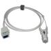 Sino-k Compatible Ohmeda Trusat Veterinary Spo2 Lingual Sensor Vet Ear Forcep 9.8 ft 9 Pins Connector FDA/CE Approved
