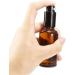 Buy Hacoly 2 Series Mini Glass Spray Bottles - 30ml Essential Oil & Cosmetic Vials with Black Caps - Perfect for Travel & DIY Creations - Buy Online on GoSupps.com