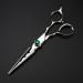 Hair Cutting Scissors Set - 6 Inch Green Gem Steel Shears for Barbers & Hairdressers - Thinning & Haircut Scissors - Buy Online on GoSupps.com