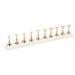 POPETPOP Nail Holders 1 Set Nail Art Base Extended Section Acrylic Nail Mud Nail Painting Stand 19.5x2cm Golden