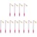 Beavorty 12 Pcs Tube Mascara Brush Lash Applicator Empty Mascara Tube Eyebrow Brush Tube Miss Mini Extend 11.2x1.1cmx3pcs Rosyx3pcs