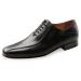 Werner Kern Men's Dance Shoes Pesaro 28017 - Leather Black - Regular Width - 2 cm Standard Heel - Made in Italy 44 2/3 EU Black