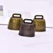 Milisten 2pcs Cow Horse Sheep Grazing Copper Bells Metal Cattle Bells Sheep Bell Pet Collar Ornament Farm Animal Loud Bronze Bell Pet Anti- Theft Accessories Bell Size L 3X3.4CM - Buy Online on GoSupps.com