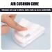 Feicuan 5pcs Triangle Powder Puffs - Soft Makeup Sponges with Velvet and Strap for Loose Powder Foundation - White - Buy Online on GoSupps.com