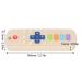 Soft Silicone Teething Toy for Toddlers - Odorless and Anxiety-Relieving Teething Toy for Home - White - Buy Online on GoSupps.com