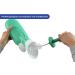 Maximex Urinal Cleaning Brush with Container - Multi-Coloured Polypropylene 6x39x6 cm | Best International Shipping - Buy Online on GoSupps.com