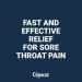 C pacol Instamax Arctic Cherry Sore Throat lozenges 24 Count (Pack of 1) - Buy Online on GoSupps.com