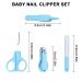 Nail Care Set 4-in-1 for Toddlers | Baby Nail Clippers Scissors File & Tweezers | International Shipping Available - Buy Online on GoSupps.com
