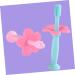 Tovinanna 2 Pack Silicone Children s Toothbrushes - Safe & Soft Baby Training Toothbrushes with Sound Protection - Pink - Buy Online on GoSupps.com