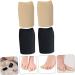 JEWEDECO 2 Pairs Silicone Gel Toe Sleeves Protectors - Soft & Flexible 4x2.5cm - Buy Online on GoSupps.com
