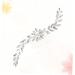 FRCOLOR Jewelry Hair Comb Bridal Hair Comb Decorative Hair Combs Leaf Hair Pin Wedding Headpiece Decorative Hair Clips Hair Side Combs Hair Teasing Comb Decorate Bride Diamond - Buy Online on GoSupps.com
