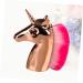 POPETPOP 1pc Tuck in Foundation Makeup Unicorn Makeup Make up Liquid Foundation Brush Foundation Brush for Liquid Makeup Major Horse Head 9x8cm Pink - Buy Online on GoSupps.com