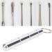 LANTRO JS Vintage Stainless Steel Ear Pick - Portable Earwax Remover for Gentle Cleaning - Keychain Hanging - Buy Online on GoSupps.com