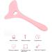 Eyeliner Stencils Eyebrow Pencil Stencil Silicone Winged Tip Eyeliner Aid Eyebrow Pencil Stencils Silicone Tail Spoon Flexible Eyeliners Template for Makeup(Pink) - Buy Online on GoSupps.com