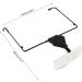 Headband Magnifier Head Mount Magnifying Glass w/LED Light for Jewelers Loupe Eyelash Extensions Watch Repair Close Magnifying Glasses with Light for Close Work Magnifying Glasses for Reading Small - Buy Online on GoSupps.com