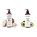 PURA D'OR 16 Oz ORGANIC Fractionated Coconut Oil Avocado Oil - 100% Pure & Natural USDA Certified Cold Pressed Carrier Oils - Unscented Hexane Free Moisturizer For Face Skin Hair & Body - Men & Women