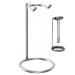 Shaving stand - rust-resistant safety razor holder | Compact shaving organizer | Ideal razor holder for bathroom storage daily grooming and entryway