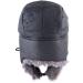 Lainin Winter Trapper Hat with Mask | Russian Ushanka Trooper Aviator Ski Hat - Black - Buy Online on GoSupps.com