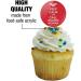 GRAPHICS & MORE Wonder Woman Keep Calm and Call Cupcake Picks Toppers Decoration Set of 6 - Buy Online on GoSupps.com