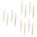 ABOOFAN 12 STK Baby toothbrush Children's toothbrush toothbrush to mouthpiece travel toothbrush baby toothbrush baby toothbrush for 1 year manual baby brush trips travel pebbles