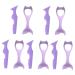FRCOLOR 10 Pcs Eyeshadow Heated Lash Curler Lash Guard Comb Eyelash Tool Mascara Guard Eye Shadow Make up 15x5.7cmx5pcs