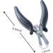 kawehiop Convenient And Practical Hair Extensions Pliers Made With Stainless Steel Easy To Stainless Hair Extension Pliers - Buy Online on GoSupps.com