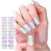 Semi Cured Gels Nails Stickers Nails Polish Strips Korean Style Gels Nails Strips Nails Art Decortions for Party Style9 - Buy Online on GoSupps.com