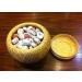 Pu erh mini tea cakes fermented Tuocha top grade total 230 grams in bamboo box.