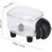 Buy Cute Cartoon Mini Cotton Swabs Storage Box | Portable Black Sheep Organizer for Makeup & Stationery - International Shipping Available - Buy Online on GoSupps.com