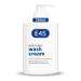 E45 Cream Body Wash 250 ml - Dermatological Emollient Wash Cream - Soap Free Emollient Cream Body Wash for Women & Men - Gentle Shower Cream to Clean & Relieve Dry Itchy & Irritated Eczema Prone Skin
