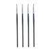 Didiseaon Thin Eyeliner Brush 4pcs Fine Eyeliner Brush Eyeliner Pencil Eyeshadow Applicator Cosmetic Brush Make up Eyebrow Line