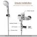 Digital Shower Thermometer 5 85 C | 360 Rotating LED Water Meter for Elderly & Children - Accurate Temperature Monitoring - Buy Online on GoSupps.com