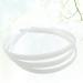 12 Non-Toxic DIY Headbands - Wide No Teeth Hairband Accessories for Women & Girls (White) - Buy Online on GoSupps.com
