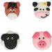 FunCakes Sugar Decorations Farm Animals: Ready to Use for Cake Decoration Perfect for Cupcakes Muffins and more Glutenfree certified Set/12 Mix 15.453 - Buy Online on GoSupps.com
