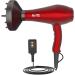 Buy BERTA Professional Hair Dryer 1875W - Tourmaline Ceramic Ionic Technology 4 Attachments - Fast International Shipping - Buy Online on GoSupps.com