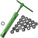 Antianxia Stainless Steel Clay Extruder Set - 30 Pcs Fondant Decorating Tool for Cake & Sugar Paste - Buy Online on GoSupps.com
