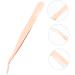 Frcolor Eyebrow Tweezers - 2-Piece Stainless Steel Eyelash Applicator Tool | Precision Beauty Accessories for Perfect Eyebrows & Eyelashes - Buy Online on GoSupps.com