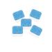 5pcs Toilet Bowl Cleaner Tablets Bathroom Toilet Tank Cleaner Strong Detergent Household Toilet Bacteriostatic Effervescent Tablet (Blue)